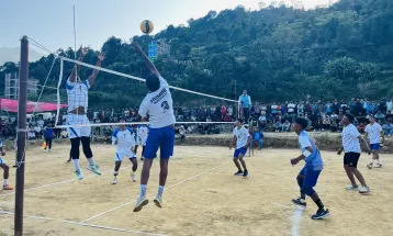 बागलुङमा अन्तर्राष्ट्रिय बागलुङ समाजद्वारा पालिकास्तरीय पुरुष भलिबल प्रतियोगिता सुरु