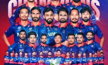 नेपालले जित्यो टी–२० विश्वकप एसिया–ईएपी छनोटको उपाधि, तेस्रोपटक विश्वकप यात्रा सुनिश्चित