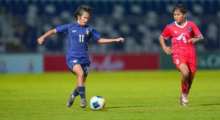 थाइल्याण्डसँगको ठूलो हारपछि नेपाल एएफसी महिला यू–१७ एसियन कप छनोटबाट बाहिरियो