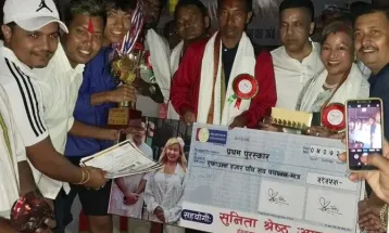 सर्लाहीमा महाकाली युवा क्लब लालबन्दीको विजयी, प्रदेशस्तरीय फुटबल प्रतियोगिताको उपाधि हातमा