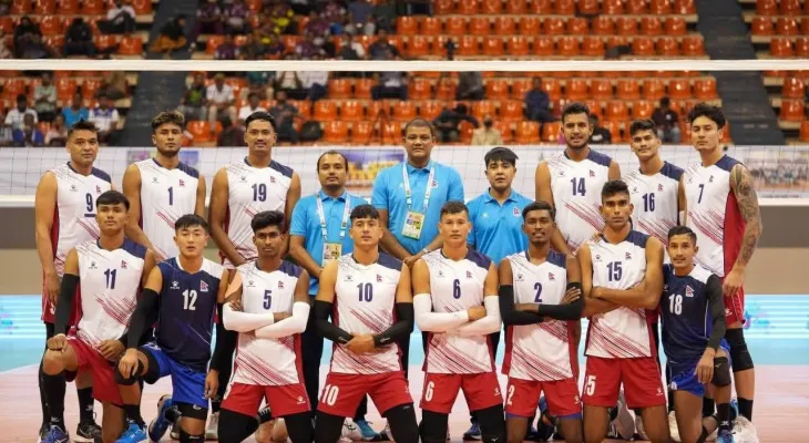 काभा कपमा नेपाल श्रीलङ्कासँग सोझो सेटमा पराजित