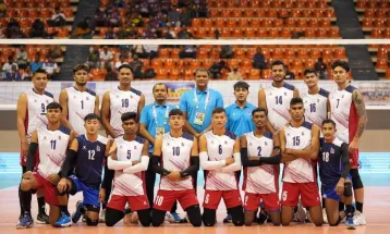 काभा कपमा नेपाल श्रीलङ्कासँग सोझो सेटमा पराजित