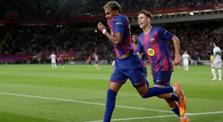 बार्सिलोनाको सहज जित, ला लिगामा रियल म्याड्रिडमाथि दबाब कायम