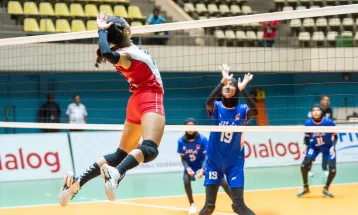 Nepal Registers Second Straight Win in CAVA U-19 Women’s Volleyball Championship