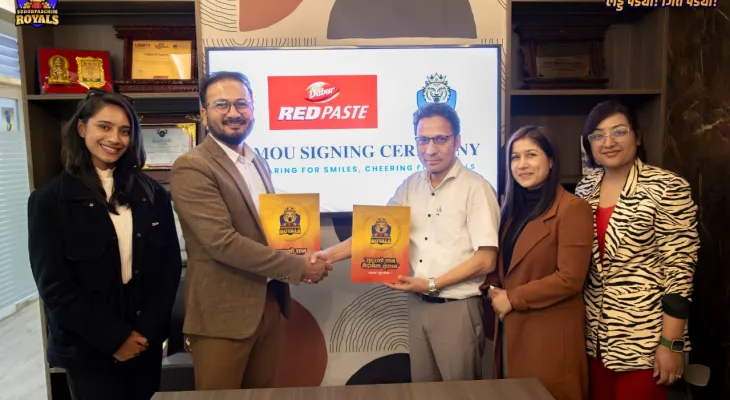 डाबर नेपाल सुदूरपश्चिम रोयल्सको ‘एसोसियट’ पार्टनर