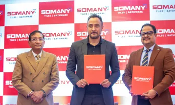 पारस खड्का सोमानी सेरामिक्सको ब्रान्ड एम्बेसडर नियुक्त