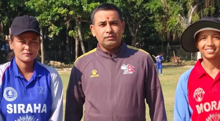 महिला इन्टर हब टी–२० क्रिकेटमा मोरङ विजेता, फाइनलमा सिराहामाथि सात विकेटको शानदार जित