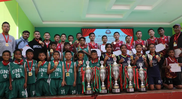 पुष्पसदन, ग्रिनफिल्ड र स्वर्णिमलाई उपाधि