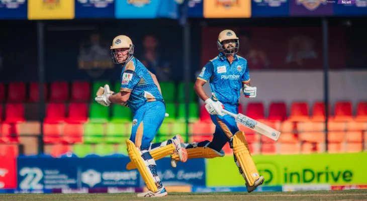 कर्णाली याक्सले चितवन राइनोजलाई दियो १६७ रनको लक्ष्य