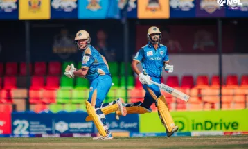 कर्णाली याक्सले चितवन राइनोजलाई दियो १६७ रनको लक्ष्य