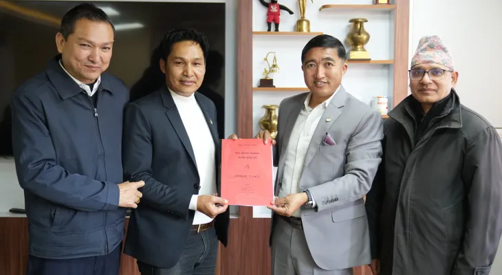 बुद्धिचाल महासंघको विवाद : प्रतिवेदन हस्तान्तरण