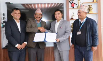 राखेप र एनएएसमबीच सम्झौता