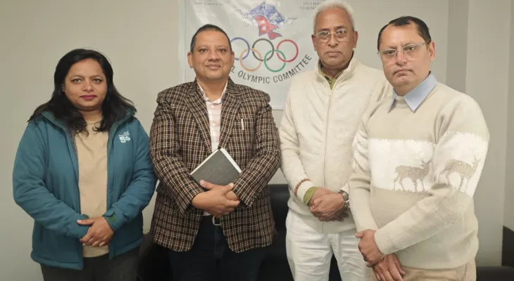 एनओसी र हेल्थ कन्सर्नबीच अन्तर्राष्ट्रिय स्वास्थ्य खेलकुद परियोजनाको दोस्रो चरणबारे छलफल