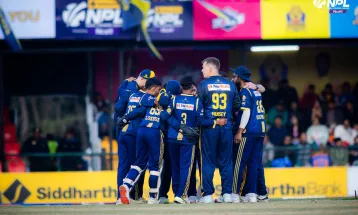 एनपिएलः विराटनगर विरुद्ध काठमाडौंले चौंथो विकेट गुमायो