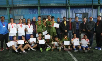 श्रृजना ज्ञान सागर र ल्यान्डमार्क फुटसल च्याम्पियन