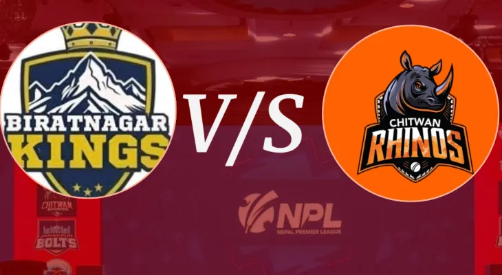 एनपीएल : आज विराटनगर किंग्स र चितवन राइनोज भिड्दै