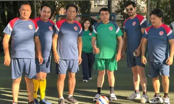 फुटसल उद्घाटनमा अध्यक्ष ढकालले भने : यो प्रतिस्पर्धा होइन मित्रता र सहकार्य हो