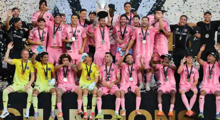 इंटर मियामीले पहिलो एमएलएस कप जित्यो, मेसीले चम्काए खेलको रंग