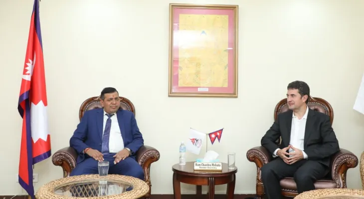 सदस्य सचिव र विश्व एन्टी डोपीङ डाइरेक्टर वीच भेट