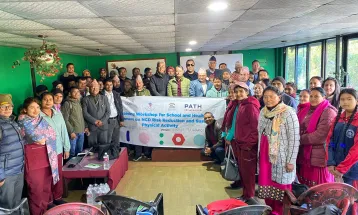 ‘स्वाथ्यका लागि खेलकुद’ बारे नुवाकोटमा तालिम कार्यक्रम