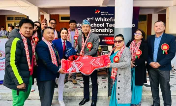 ह्वाइटफिल्ड तेक्वान्दो च्याम्पियनसिपमा शिव बाबा च्याम्पियन