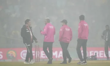 घना कुहिरोका कारण भारत–दक्षिण अफ्रिकाबीचको चौथो खेल रद्द