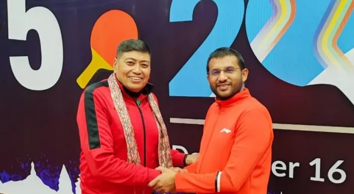 राष्ट्रिय टेबलटेनिस : प्रकाशलाई स्वर्ण