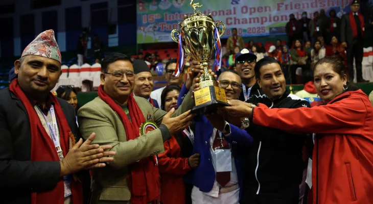 नेप्लिज तेक्वान्दो एकेडेमी आइओएफटिसी टिम च्याम्पियन