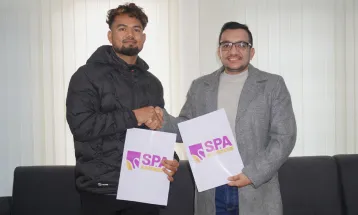 युवा क्रिकेटर शेर मल्ल एसपिए कलेजको ब्रान्ड एम्बेसडर नियुक्त