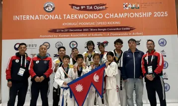 जैसीदेवललाई ९ स्वर्णसहित ११ पदक