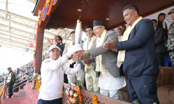 सभामुख घिमिरेद्वारा किन्डर ओलम्पिकको उद्घाटन