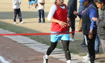 ओप्स खेलकुदको ४ सय मिटर दौडमा अंकित र अनितालाई स्वर्ण