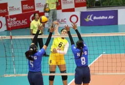 राष्ट्रिय महिला भलिबल : न्यु डायमन्ड अपराजित