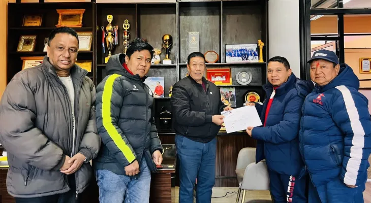 तेक्वान्दो सहायक मुख्य प्रशिक्षक लामा प्रथम श्रेणीमा बढुवा