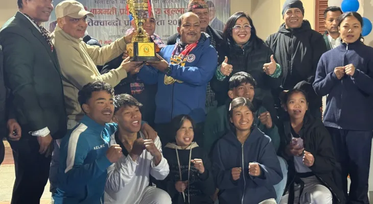 तेक्वान्दो लिगमा ढल्को टिम च्याम्पियन