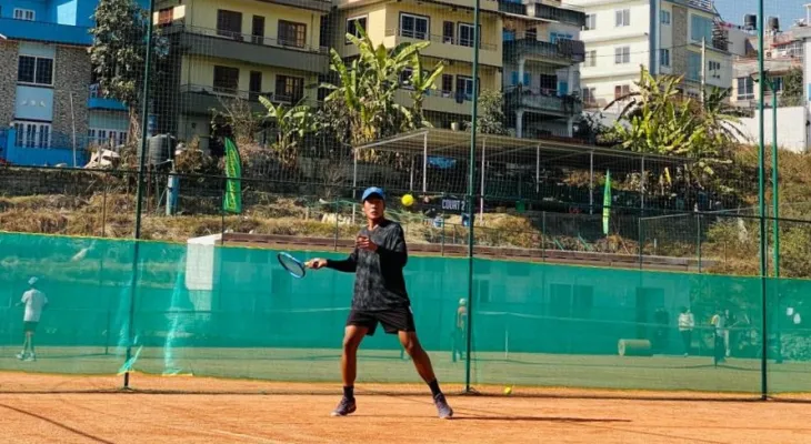 फ्ल्यास स्पोर्ट्स टेनिसमा सास्वत, आयुशमान, असभ र दर्सिल सेमिफाइनलमा