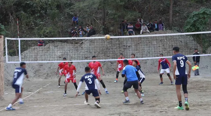 तेस्रो त्रिवेणी कप पुरुष भलिवलको उपाधि आयोजक त्रिवेणी खेलकुद समितिलाई