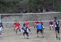 तेस्रो त्रिवेणी कप पुरुष भलिवलको उपाधि आयोजक त्रिवेणी खेलकुद समितिलाई