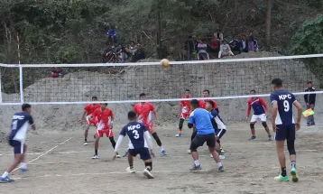 तेस्रो त्रिवेणी कप पुरुष भलिवलको उपाधि आयोजक त्रिवेणी खेलकुद समितिलाई