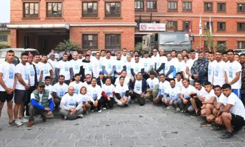 चार किलोमिटर दौड प्रतियोगिता सम्पन्न