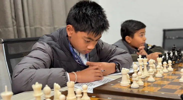 चेस पजल सोल्भिङ कन्टेस्टमा २१ जनाको प्रतिस्पर्धा