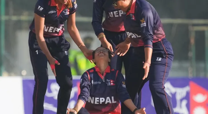 महिला टी–२० विश्‍वकप छनोटमा नेपाल समूह चरणबाटै बाहिरियो