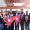 Five-Member Nepali Team Departs for 12th Asian Indoor Athletics Championships