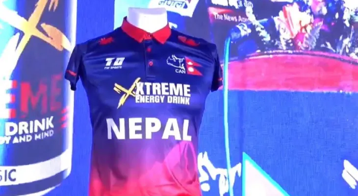 New Jersey of Nepal Women’s Cricket Team Unveiled, Partnership with Xtreme Energy Drink Announced
