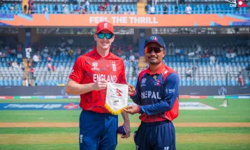 टी–२० विश्वकप: इंग्लैंडले नेपाललाई १८५ रनको लक्ष्य दियो
