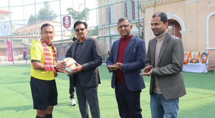 प्रथम अन्तर्राष्ट्रिय इन्डो–नेपाल फुटबल च्याम्पियनसिप सुरु