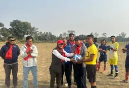 फुटवल प्रतियोगितामार्फत निर्वाचन आचारसंहिता उल्लंघन गरेको आरोप