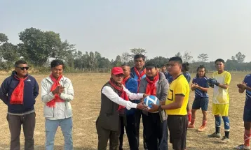 फुटवल प्रतियोगितामार्फत निर्वाचन आचारसंहिता उल्लंघन गरेको आरोप