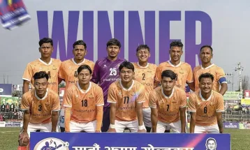 झापा गोल्डकप: टाई ब्रेकरमा एपीएफको जित, फाइनलमा स्थान पक्का