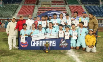 Sudurpashchim Wins Men’s Title at Second National Hockey Tournament